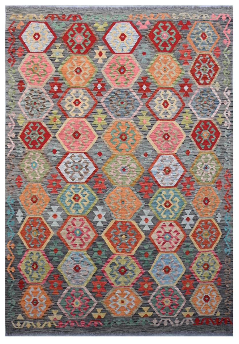 Tappeto Afgano Kilim Afghan 286x201 286x201, Tappeto persiano Tessuto a mano