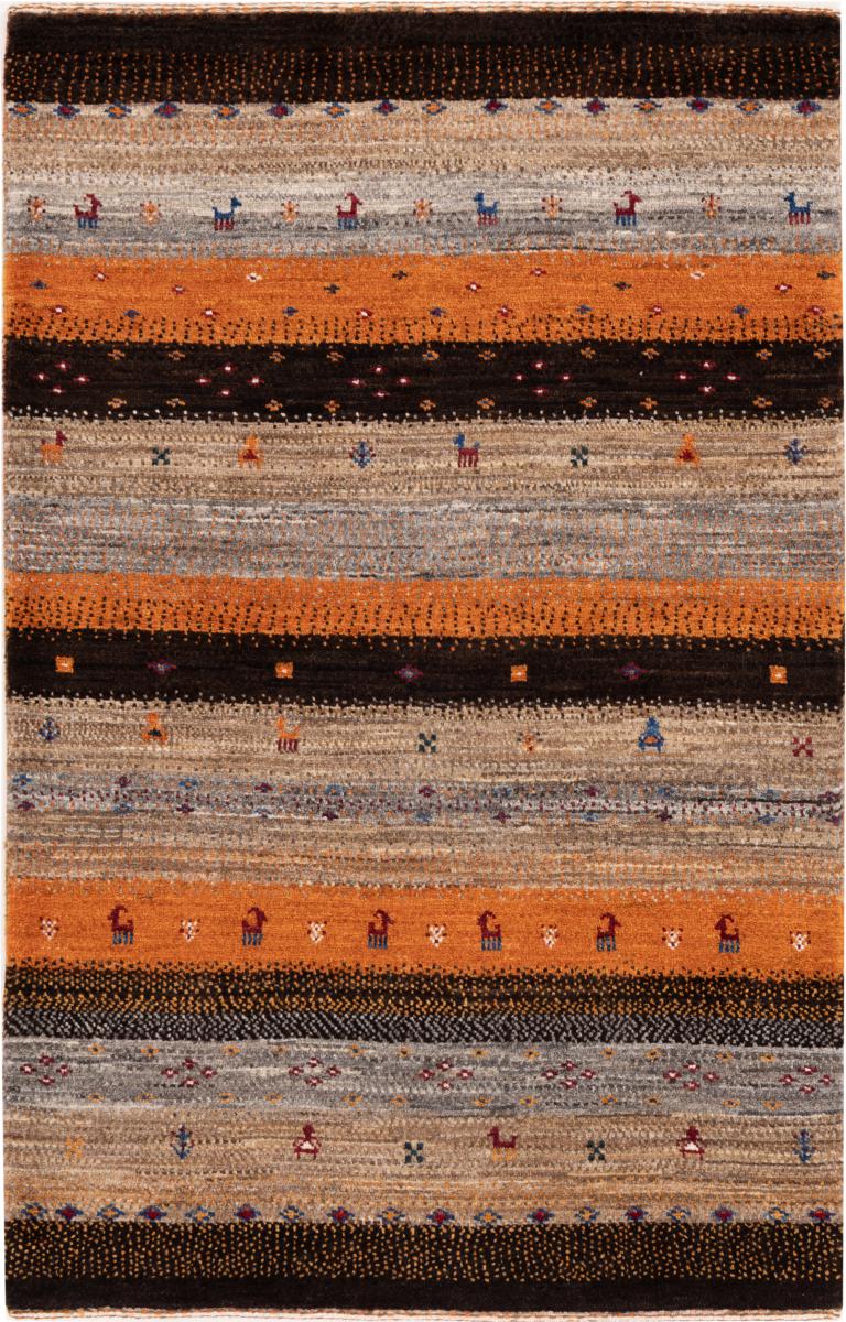 Perzisch tapijt Perzisch Gabbeh Loribaft Tabiibaft 127x83 127x83, Perzisch tapijt Handgeknoopte