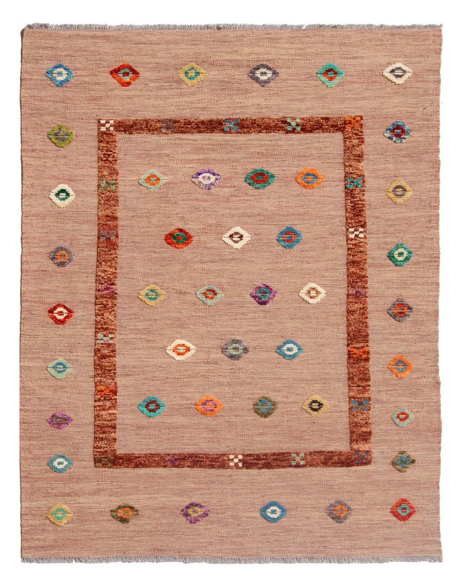Alfombra afgana Kilim Afghan Nimbaft Edition 178x125 178x125, Alfombra persa Tejido a mano