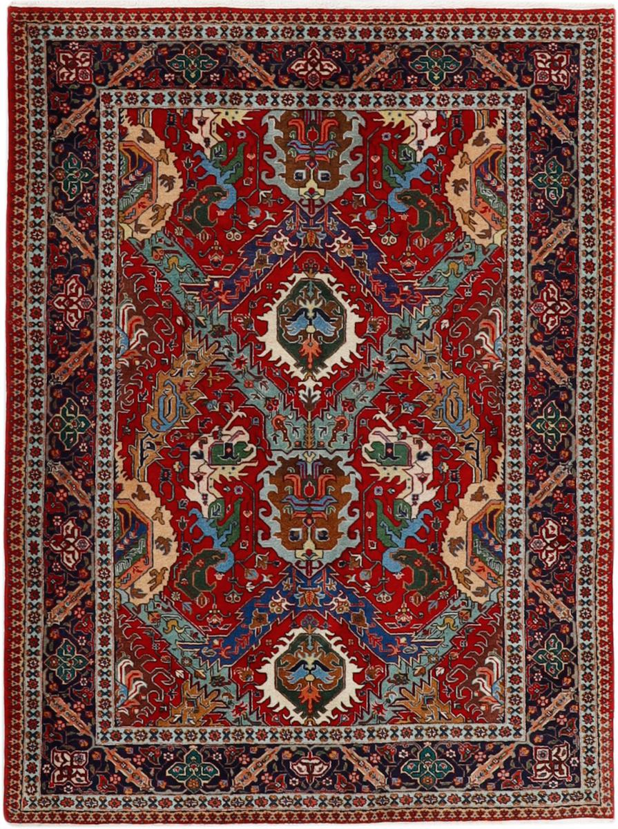 Tapete persa Tabriz 50Raj 190x141 190x141, Tapete persa Atado à mão