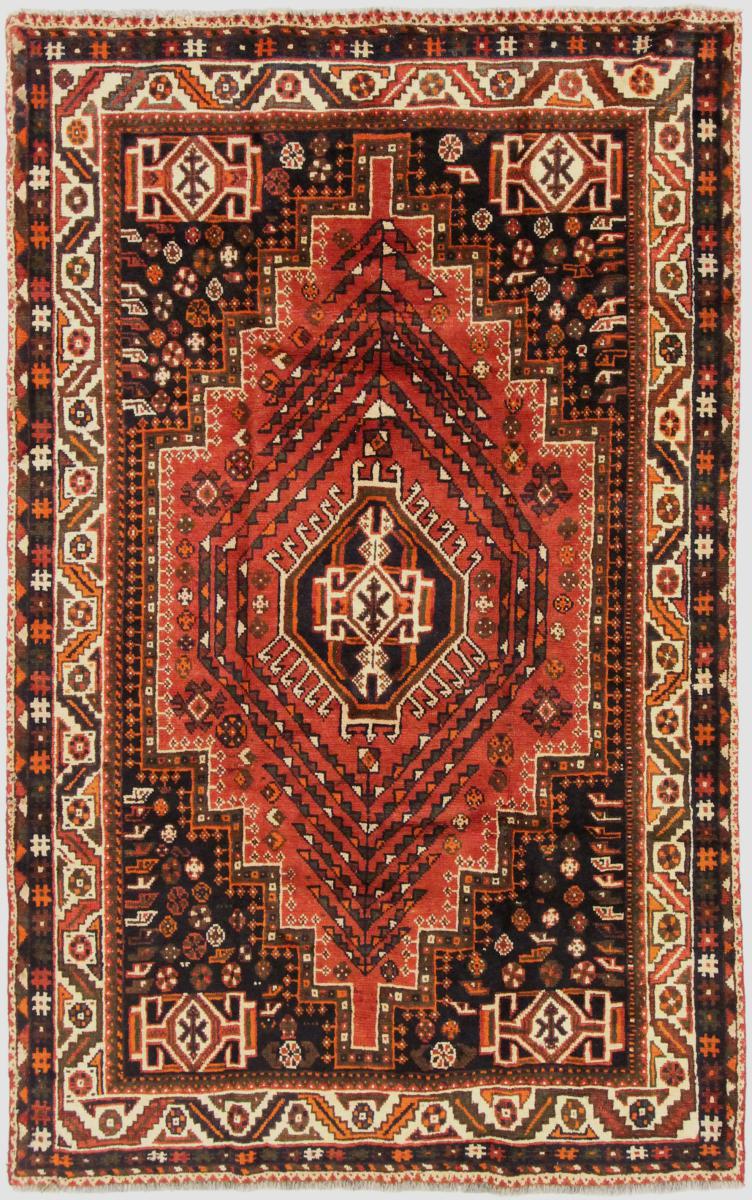 Tapete persa Shiraz 248x152 248x152, Tapete persa Atado à mão