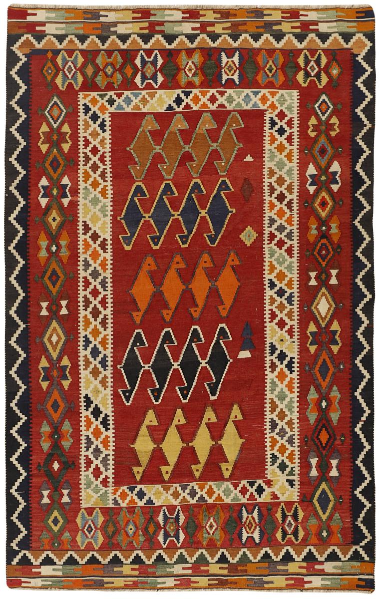 Persian Rug Kilim Fars 229x147 229x147, Persian Rug Woven by hand