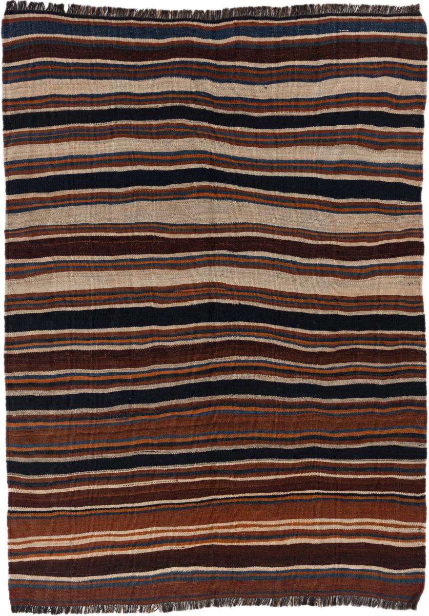 Tapis persan Kilim Fars 202x145 202x145, Tapis persan Tissé à la main