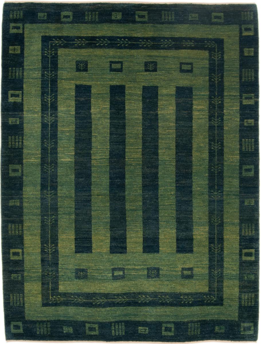 Persian Rug Persian Gabbeh Loribaft 7'7"x5'10" 7'7"x5'10", Persian Rug Knotted by hand