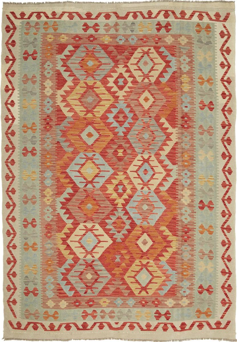 Afgán szőnyeg Kilim Afgán 242x172 242x172, Perzsa szőnyeg szőttesek