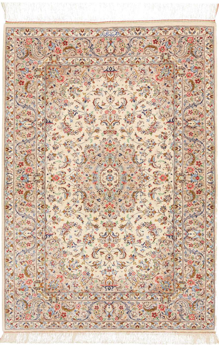 Persisk tæppe Ghom Silke 121x81 121x81, Persisk tæppe Knyttet i hånden