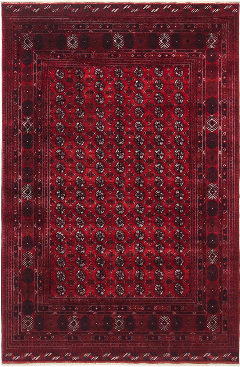 Afghan rug Afghan Mauri 10'0"x6'6" 10'0"x6'6", Persian rug Hand-knotted