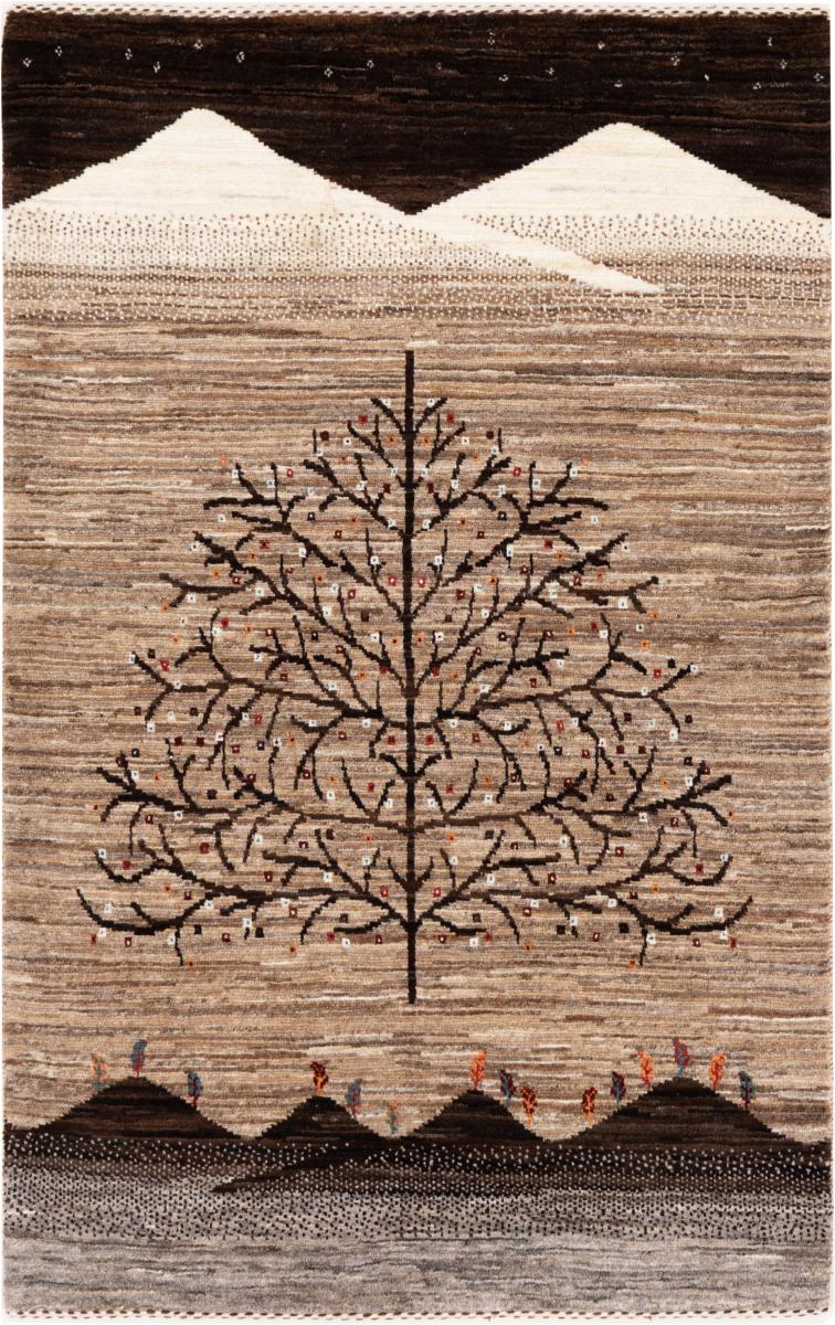 Perzisch tapijt Perzisch Gabbeh Loribaft Tabiibaft 129x85 129x85, Perzisch tapijt Handgeknoopte