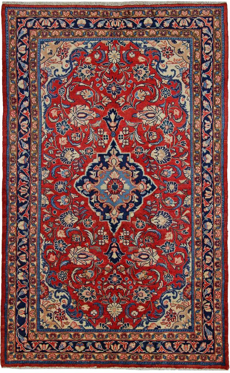 Persian Rug Mahal 216x133 216x133, Persian Rug Knotted by hand