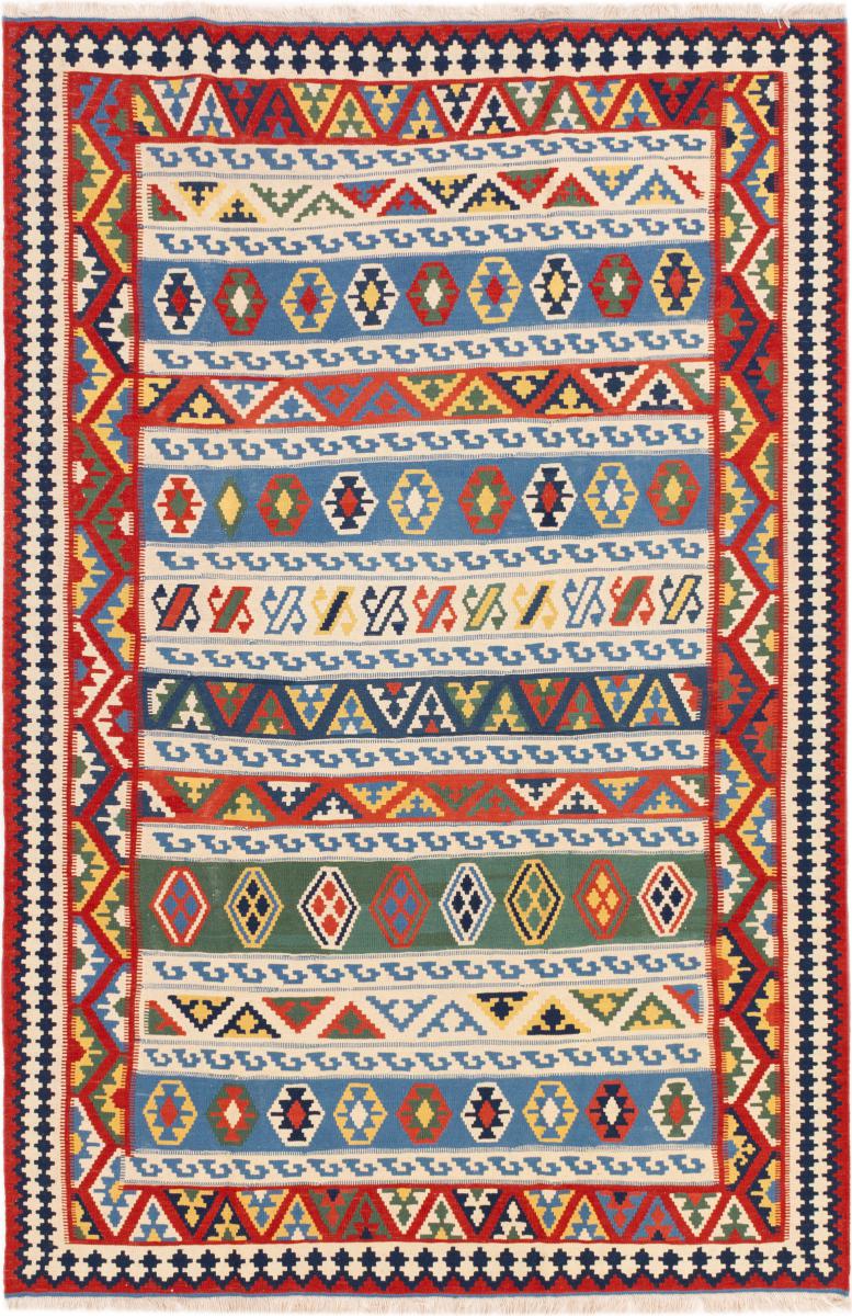 Dywan perski Kilim Fars Sziraz 311x203 311x203, Dywan perski Ręcznie tkane