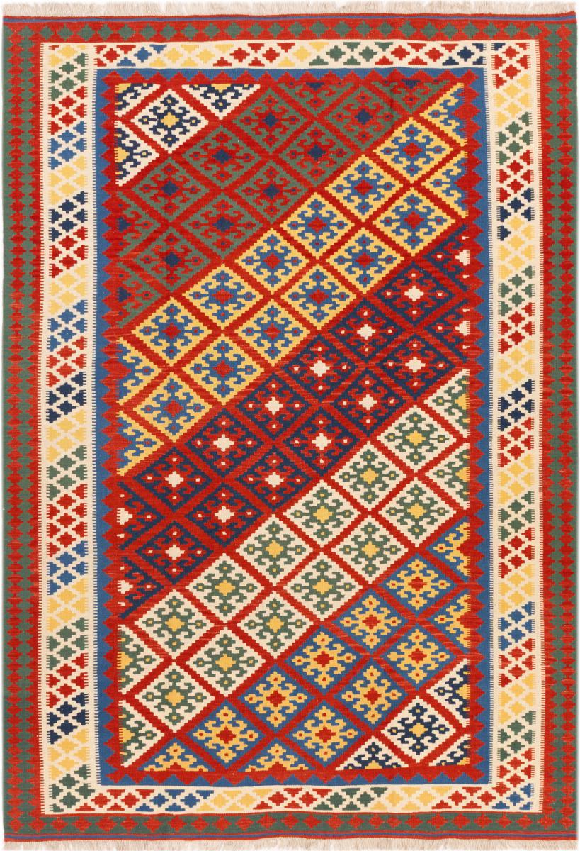 Persisk matta Kilim Fars Shiraz 289x202 289x202, Persisk matta handvävd 