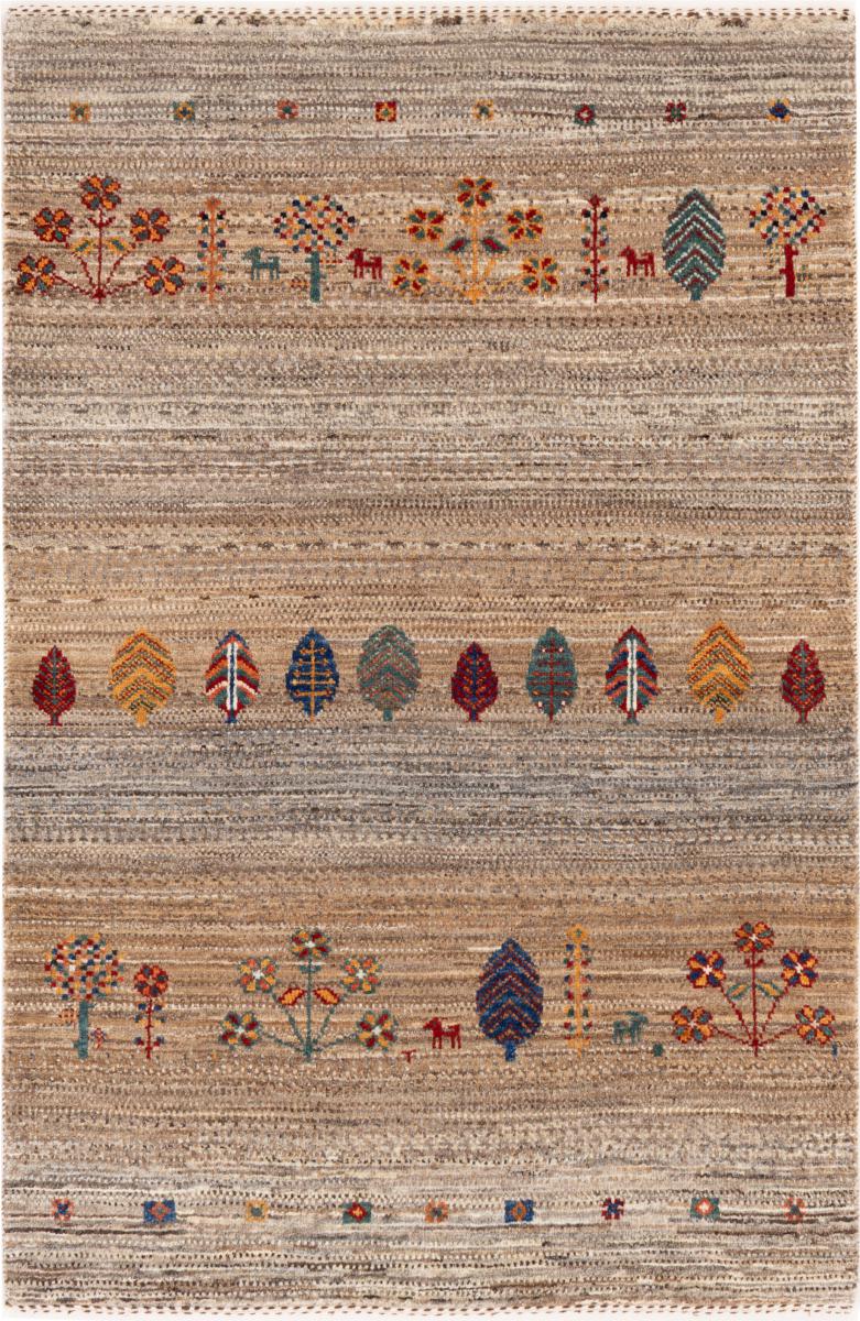 Perzisch tapijt Perzisch Gabbeh Loribaft Tabiibaft 124x82 124x82, Perzisch tapijt Handgeknoopte