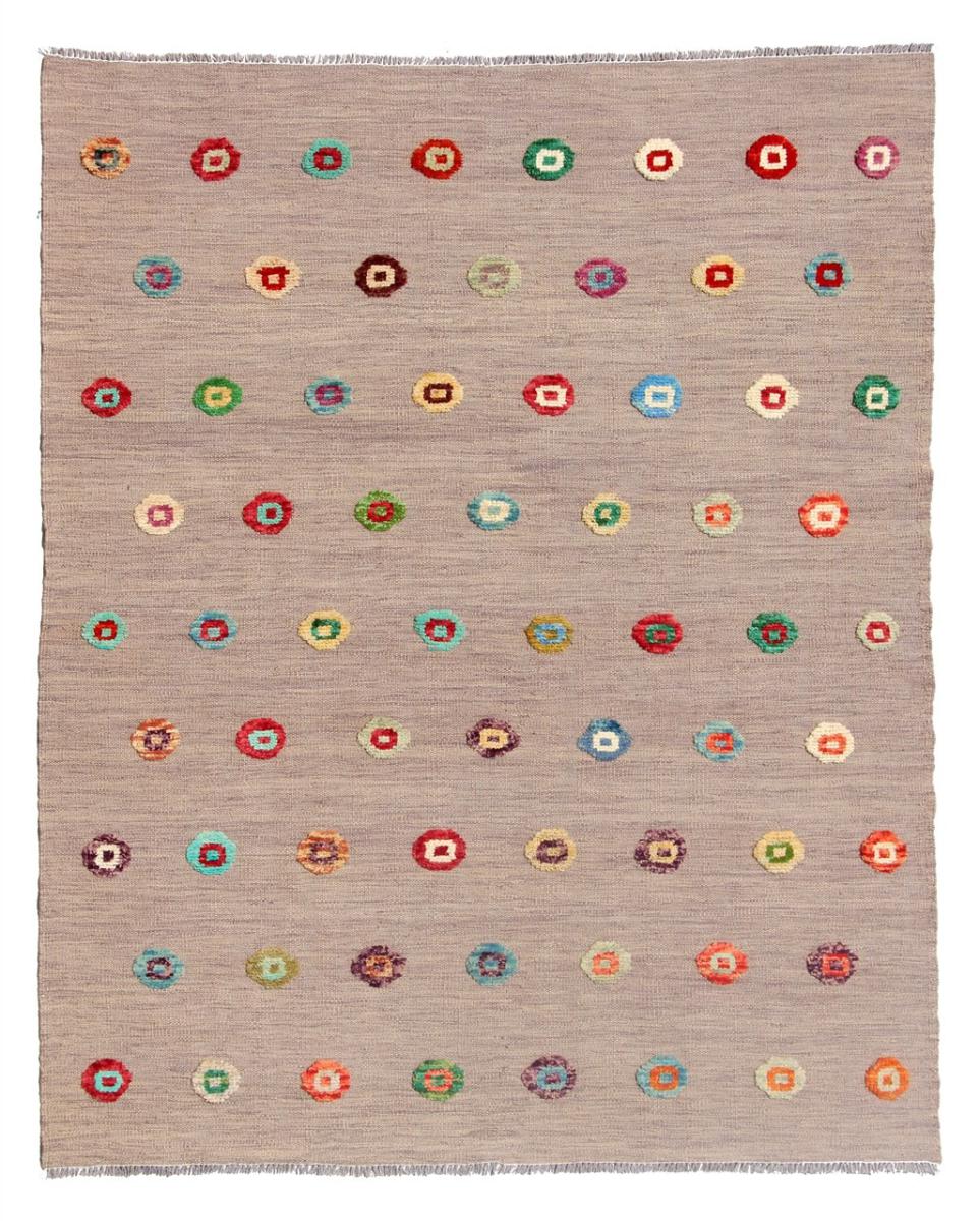 Alfombra afgana Kilim Afghan Nimbaft Edition 195x150 195x150, Alfombra persa Tejido a mano