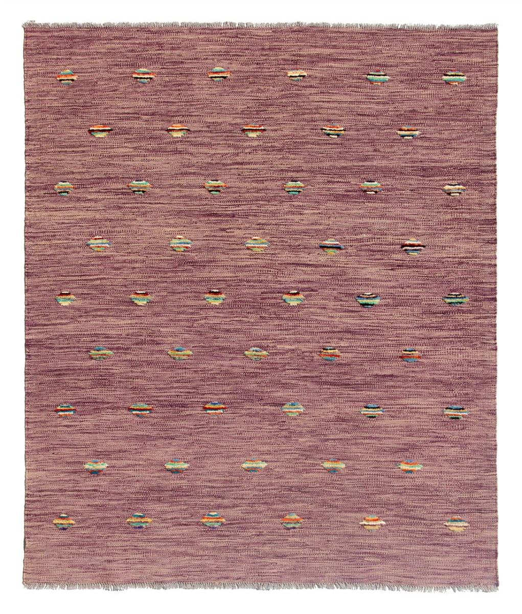 Alfombra afgana Kilim Afghan Nimbaft Edition 197x150 197x150, Alfombra persa Tejido a mano