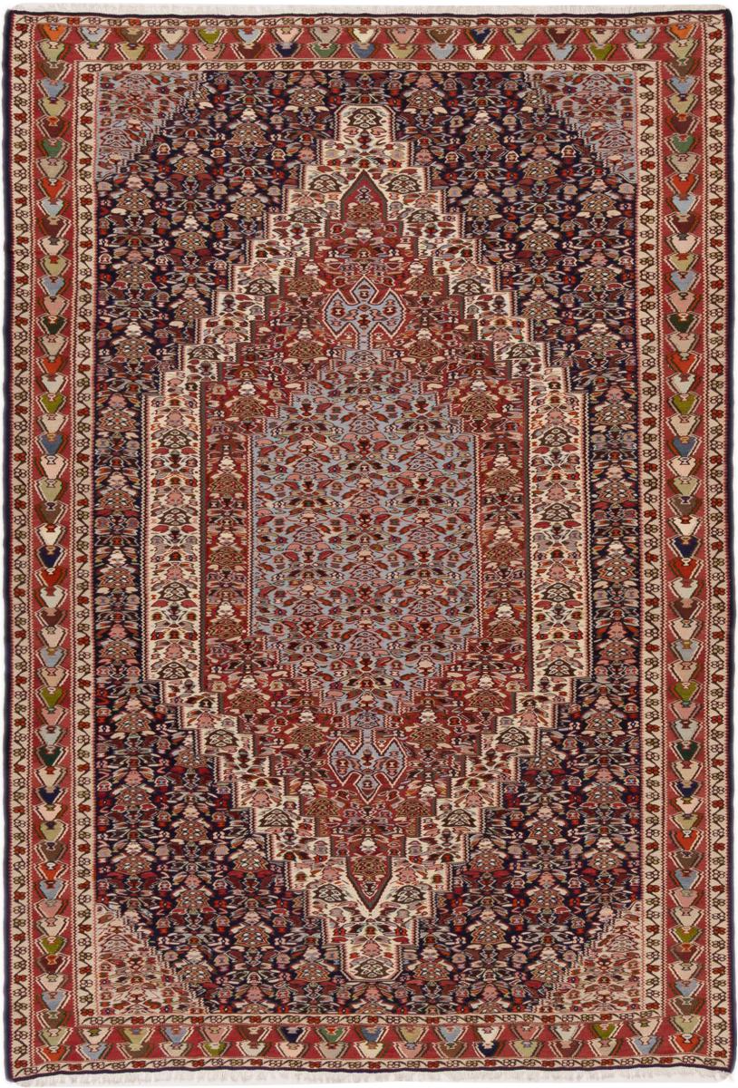 Tapete persa Kilim Senneh 299x204 299x204, Tapete persa Atado à mão
