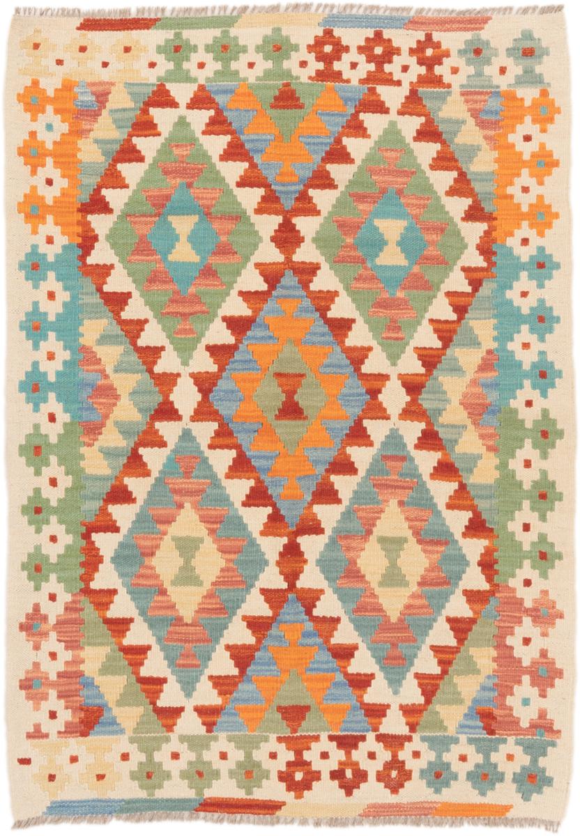 Tapete afegão Kilim Afegão 119x89 119x89, Tapete persa Tecido à mão