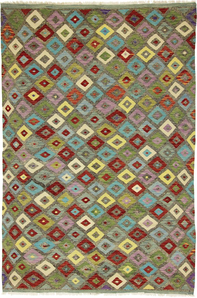 Tapete afegão Kilim Afegão Heritage 301x196 301x196, Tapete persa Tecido à mão