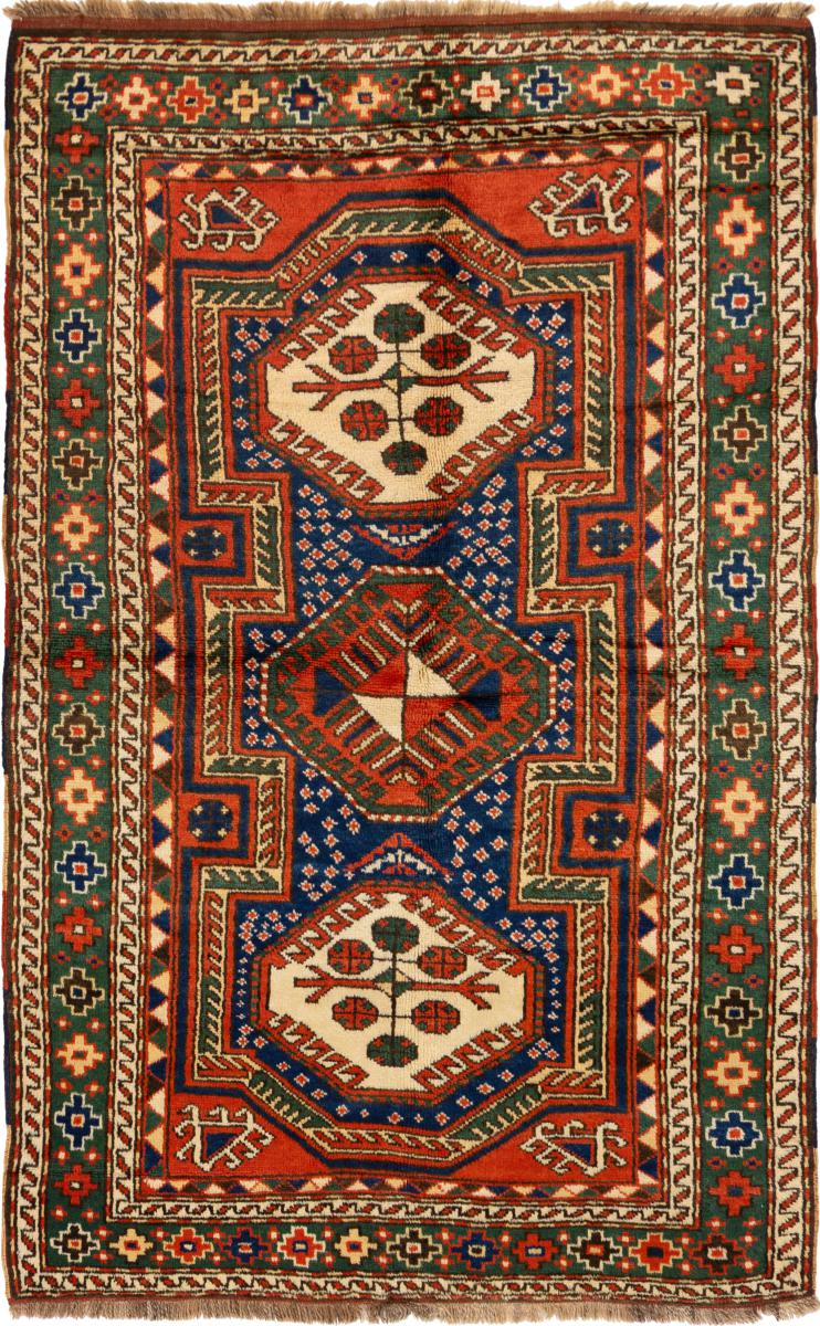Russian rug Kazak 204x122 204x122, Persian Rug Knotted by hand