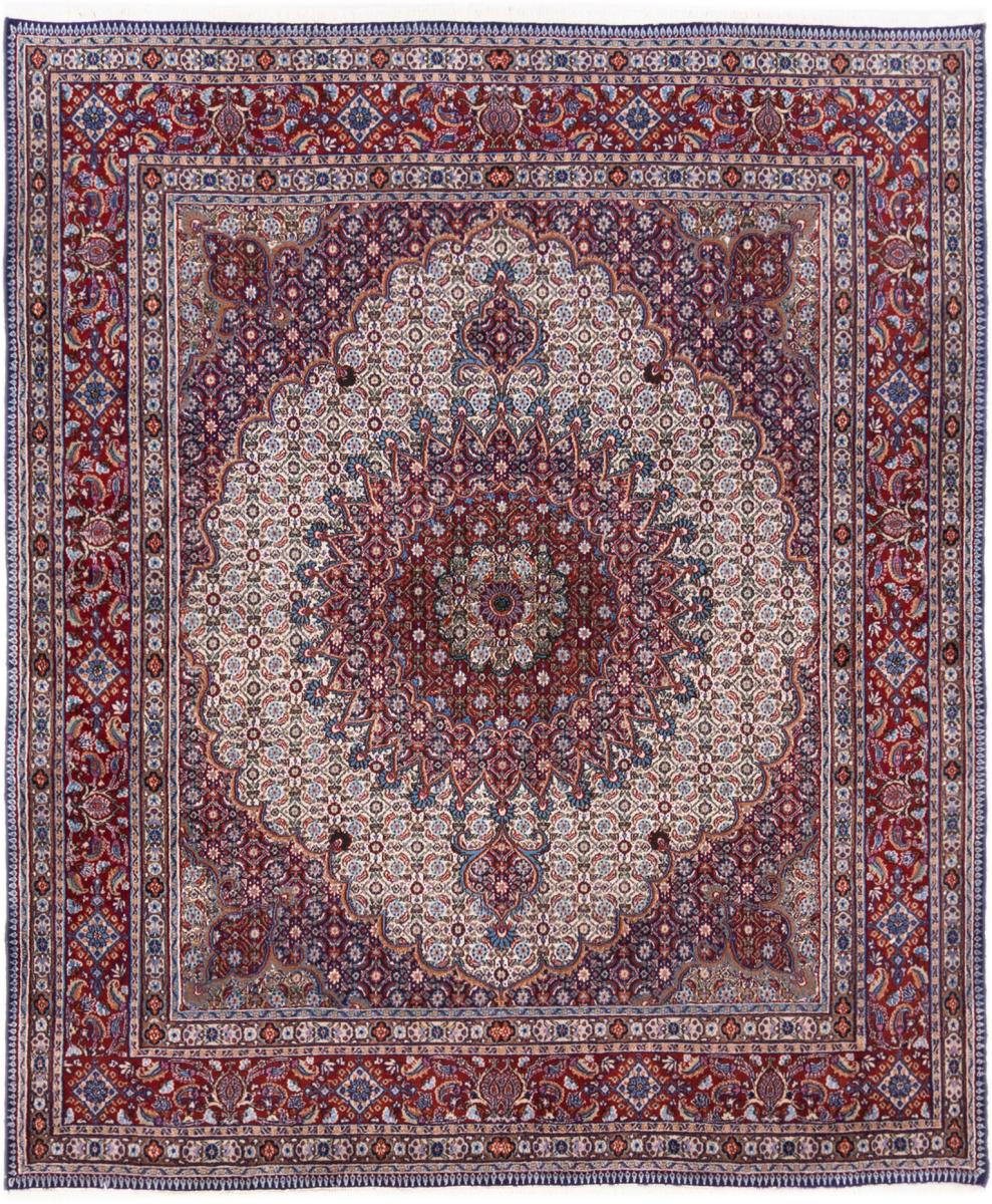 Tapis persan Moud 239x205 239x205, Tapis persan Noué à la main