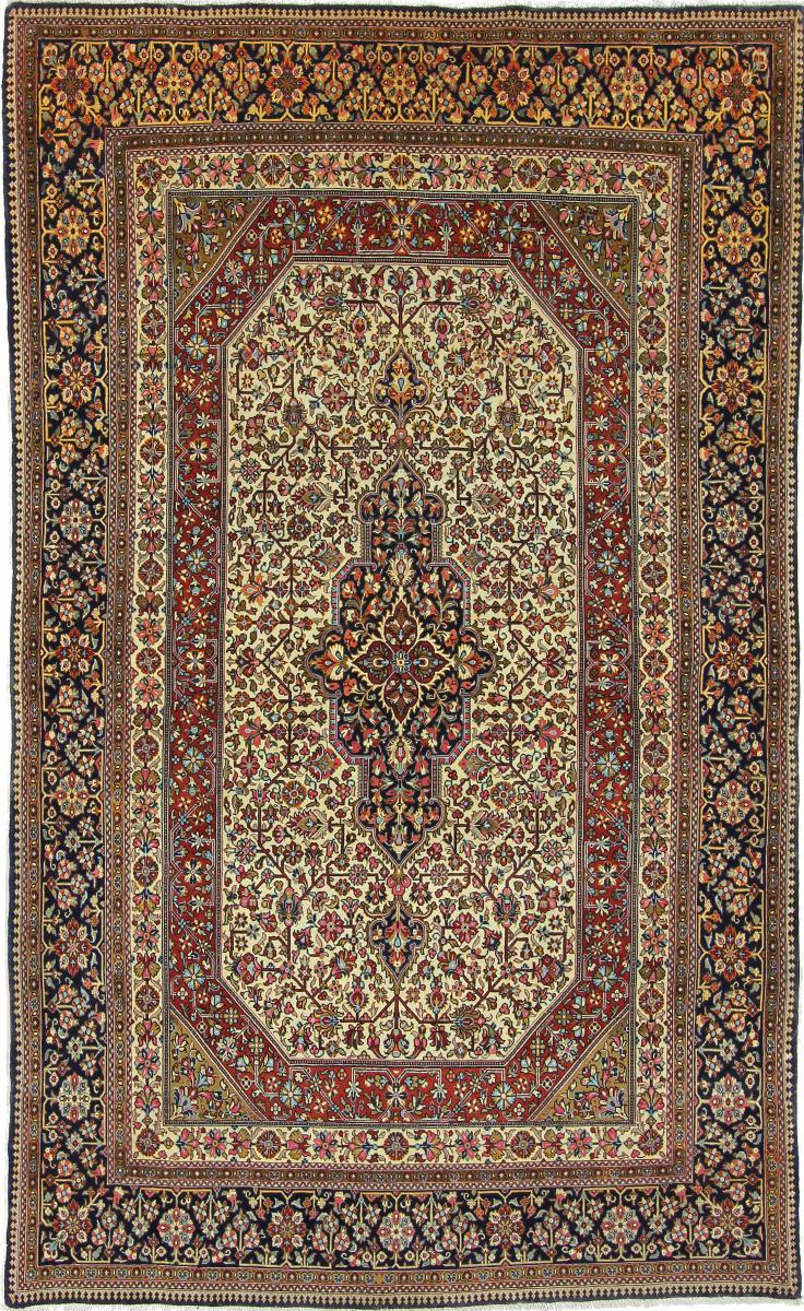 Tappeto persiano Qum Kork 221x135 221x135, Tappeto persiano Annodato a mano