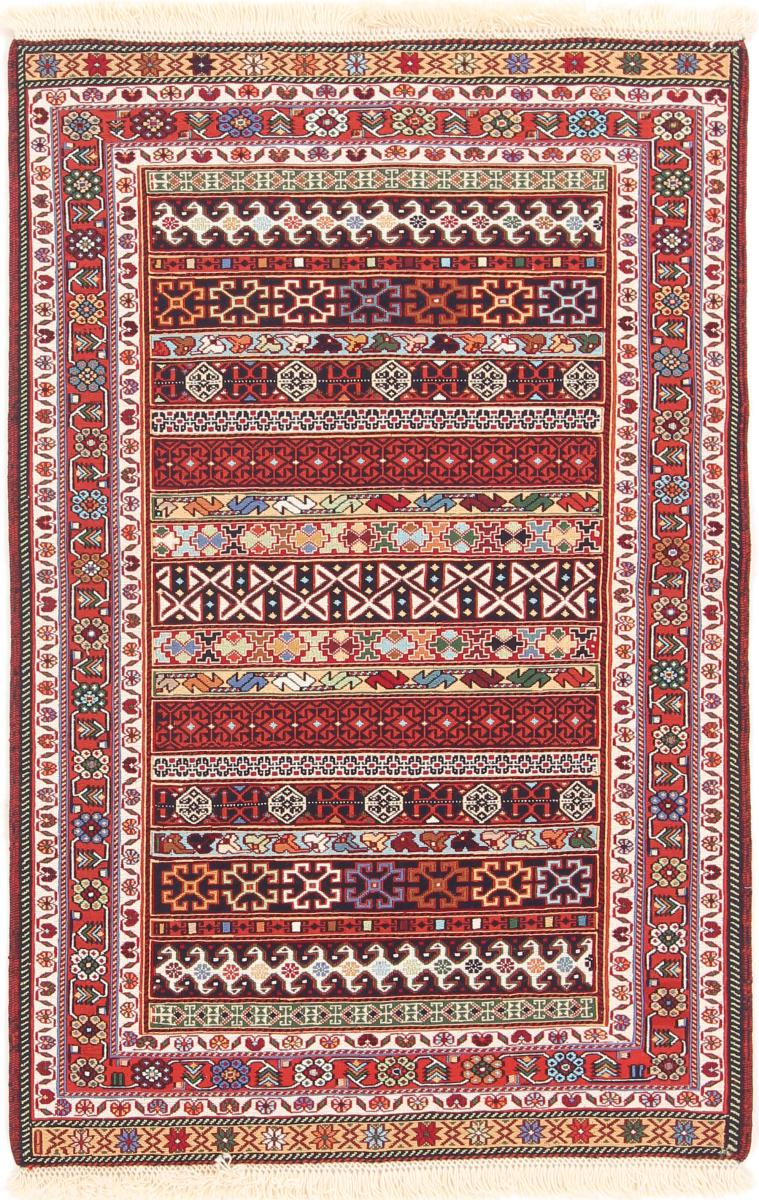 Tapete persa Kilim Soozani 120x82 120x82, Tapete persa Tecido à mão