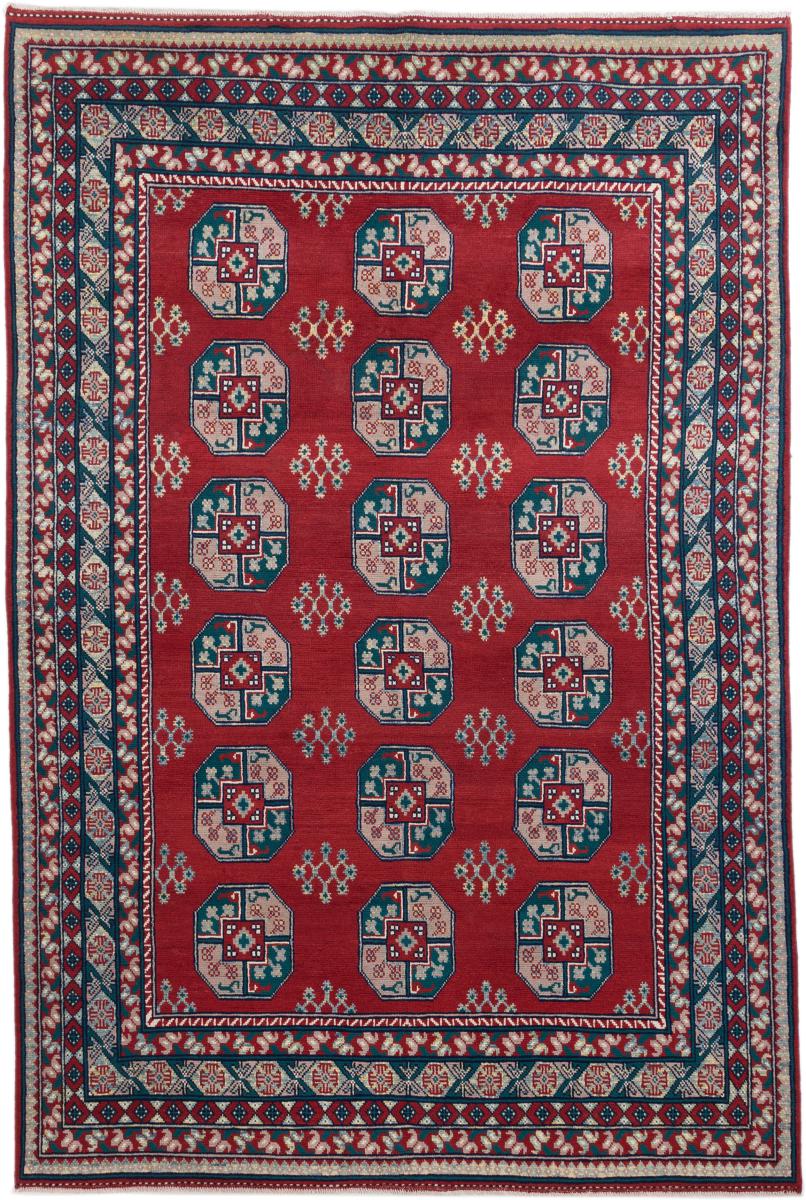 Afghan rug Afghan Akhche 9'9"x6'7" 9'9"x6'7", Persian Rug Knotted by hand