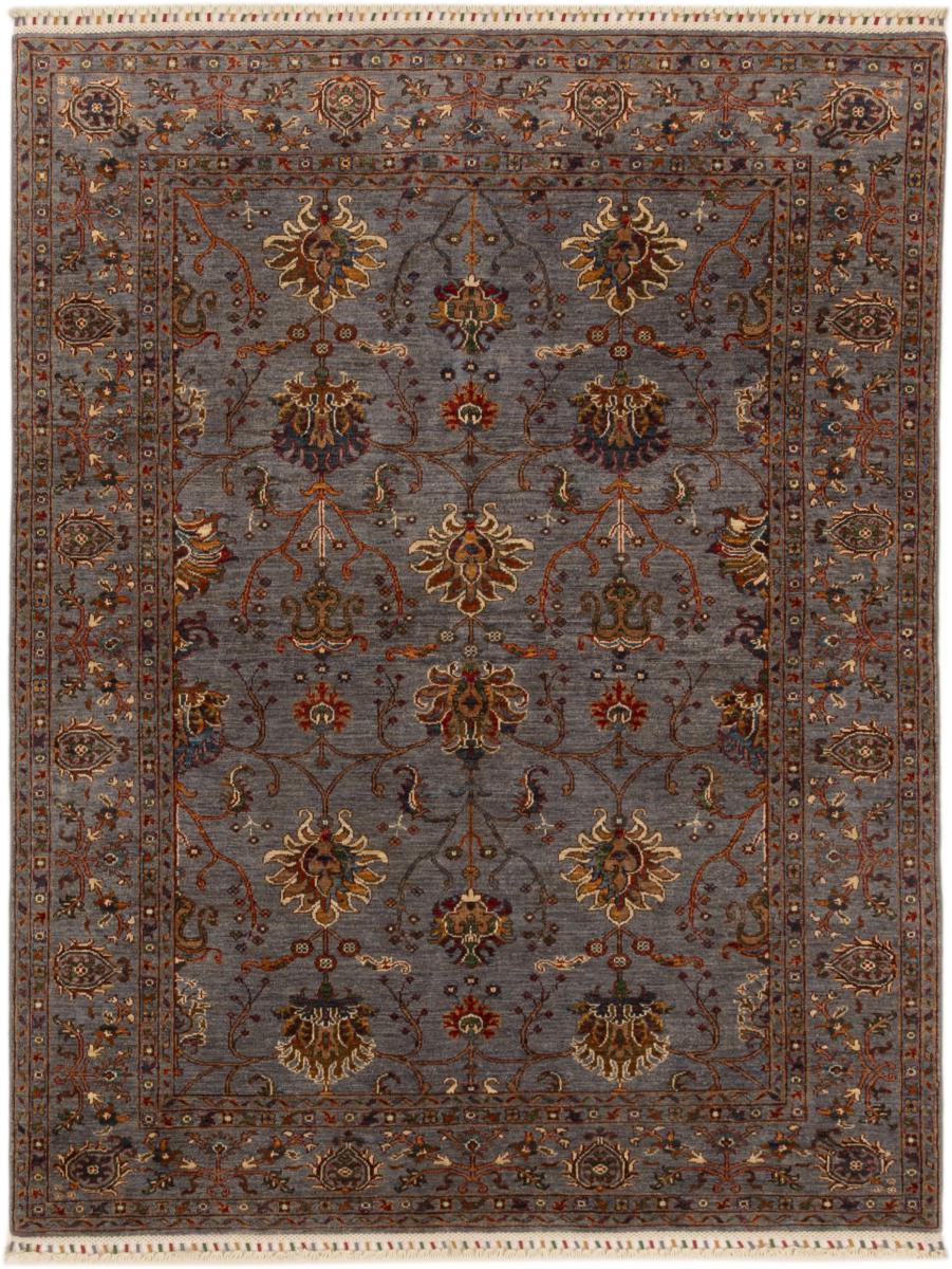 Afghan rug Arijana Klasssik 221x169 221x169, Persian Rug Knotted by hand