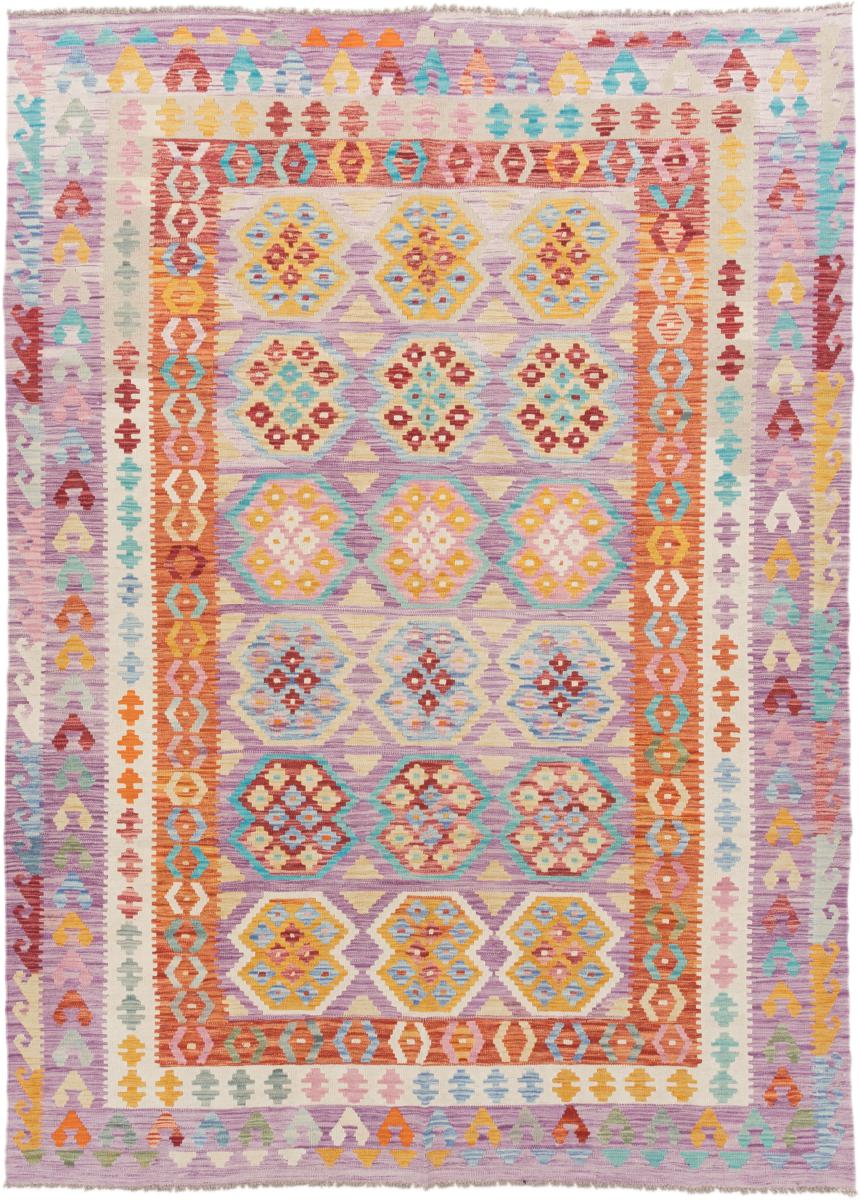 Tapete afegão Kilim Afegão 294x213 294x213, Tapete persa Tecido à mão