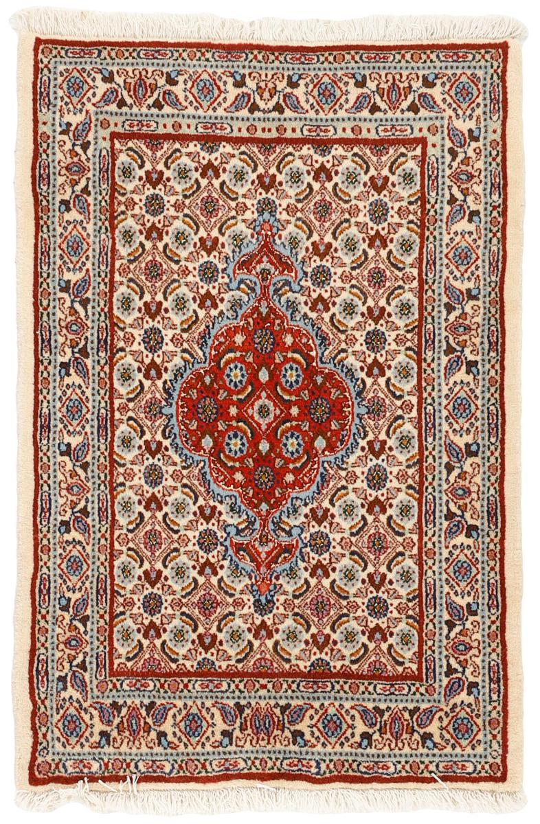 Tapete persa Moud Mahi 89x59 89x59, Tapete persa Atado à mão