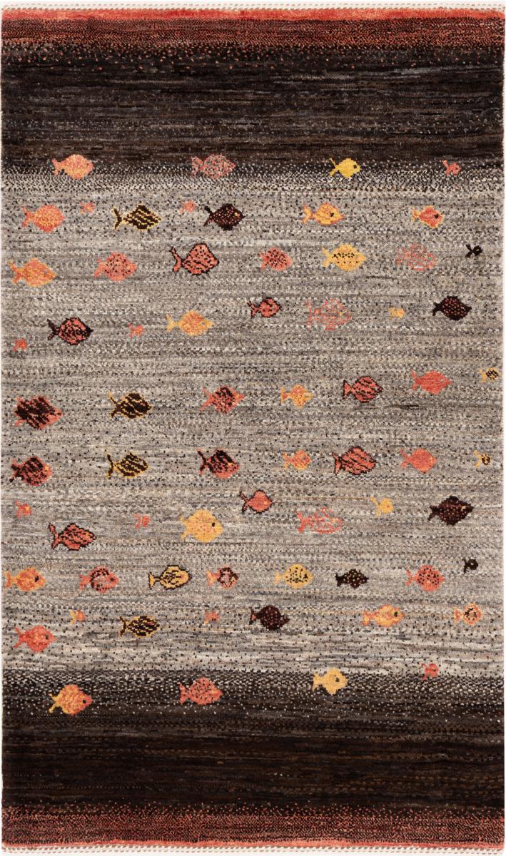 Perzisch tapijt Perzisch Gabbeh Loribaft Tabiibaft 140x86 140x86, Perzisch tapijt Handgeknoopte