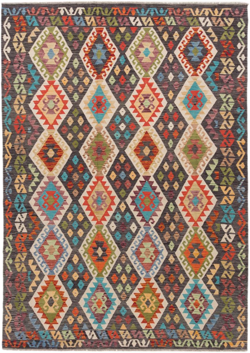 Tapete afegão Kilim Afegão 292x207 292x207, Tapete persa Tecido à mão