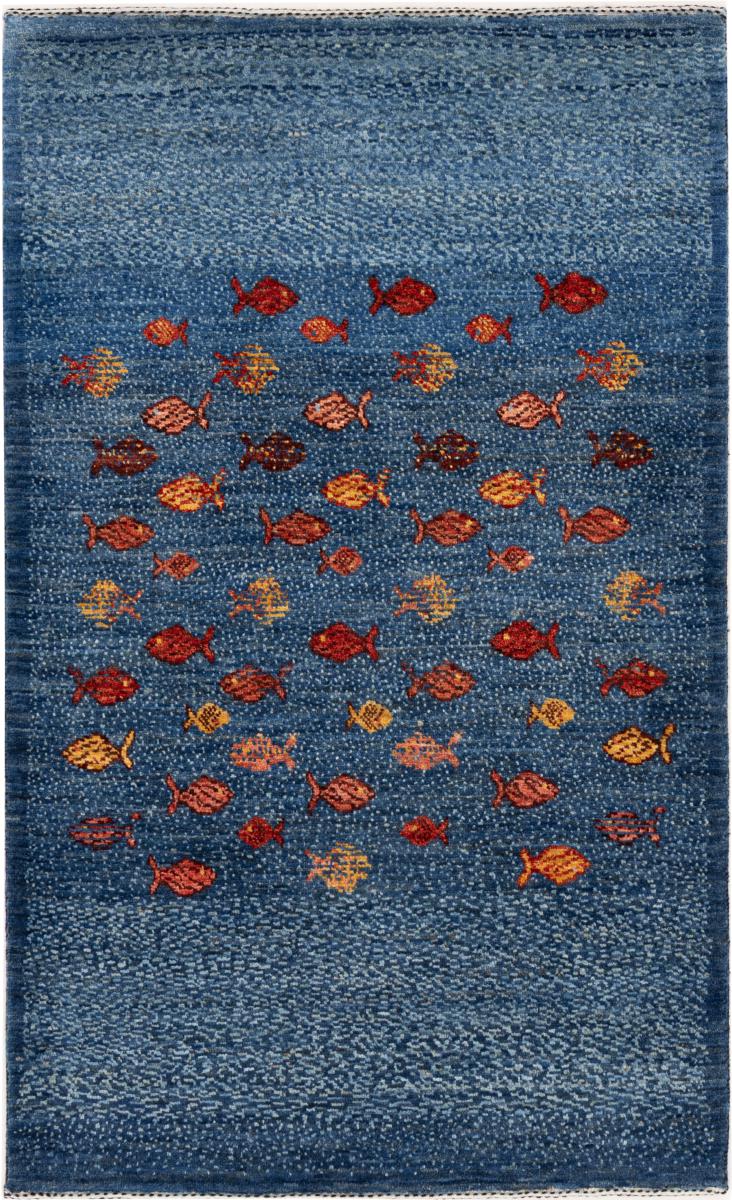 Perzisch tapijt Perzisch Gabbeh Loribaft Tabiibaft 139x83 139x83, Perzisch tapijt Handgeknoopte