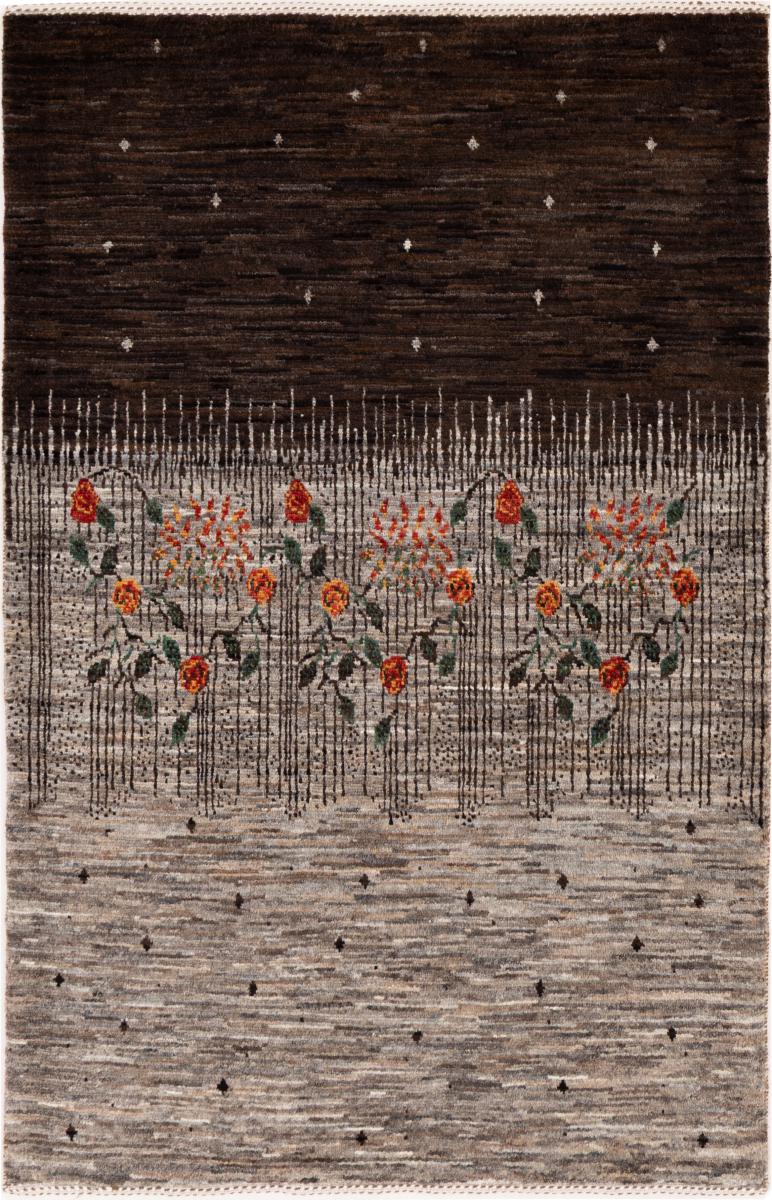 Perzisch tapijt Perzisch Gabbeh Loribaft Tabiibaft 134x87 134x87, Perzisch tapijt Handgeknoopte