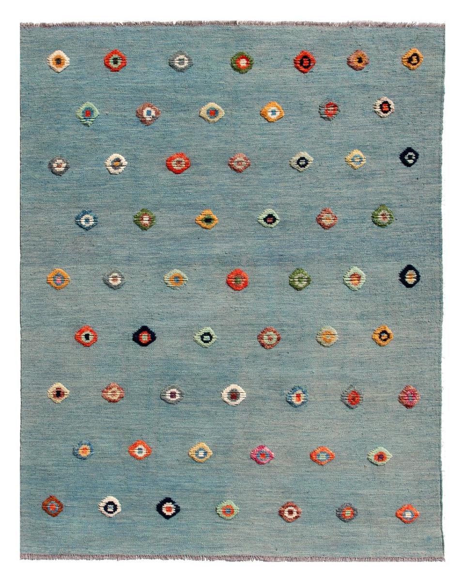 Alfombra afgana Kilim Afghan Nimbaft Edition 194x148 194x148, Alfombra persa Tejido a mano