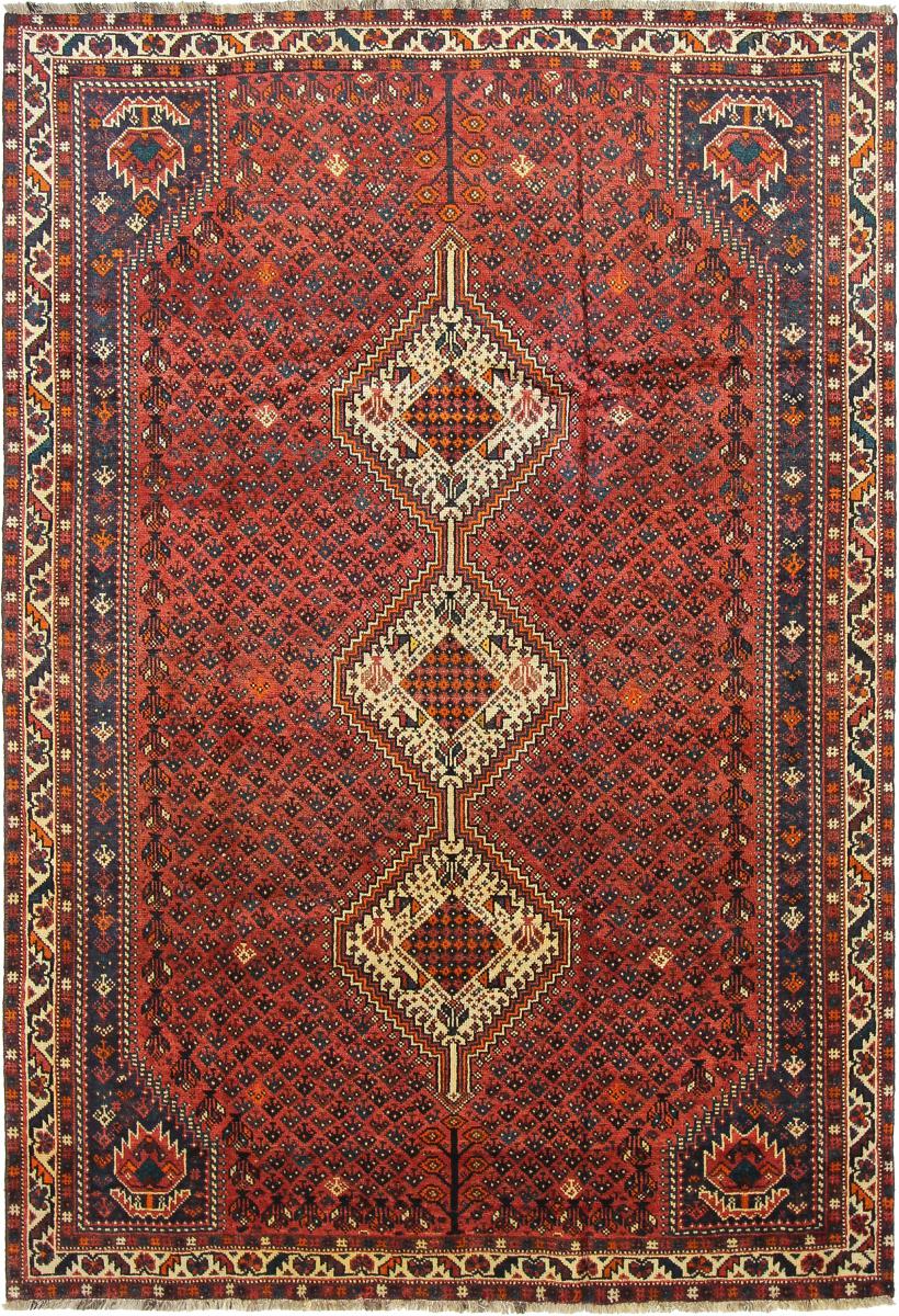 Tapete persa Ghashghai 306x208 306x208, Tapete persa Atado à mão