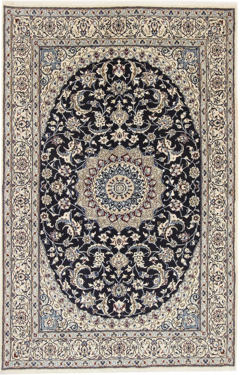 Persisk tæppe Nain 9La 236x152 236x152, Persisk tæppe Knyttet i hånden