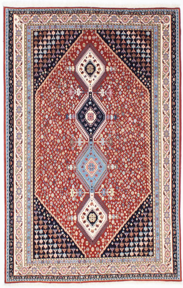 Persian Rug Ghashghai 226x140 226x140, Persian Rug Knotted by hand