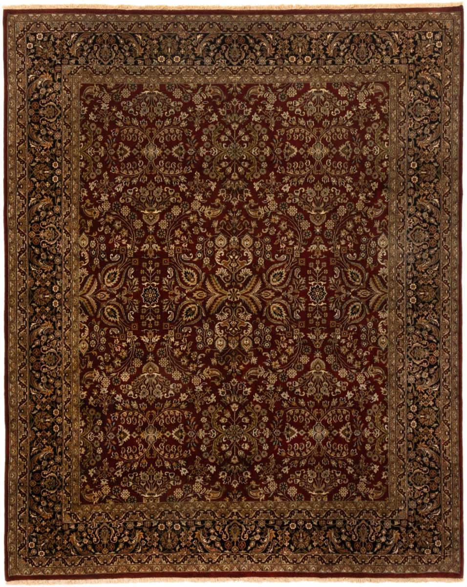 Tapis indien Indo Kashan 302x245 302x245, Tapis persan Noué à la main