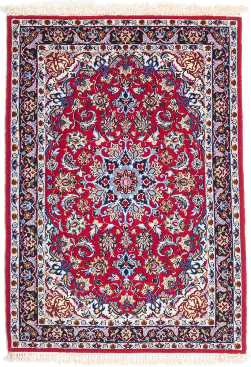 Tapete persa Isfahan Fio de Seda 102x70 102x70, Tapete persa Atado à mão