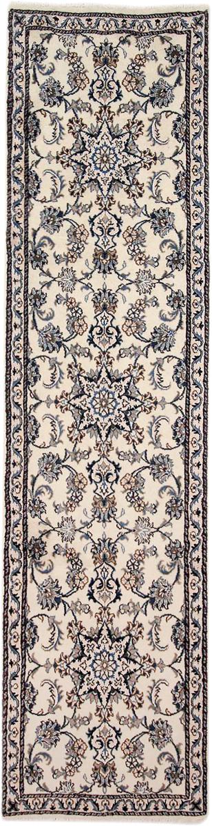 Persisk tæppe Nain 291x80 291x80, Persisk tæppe Knyttet i hånden