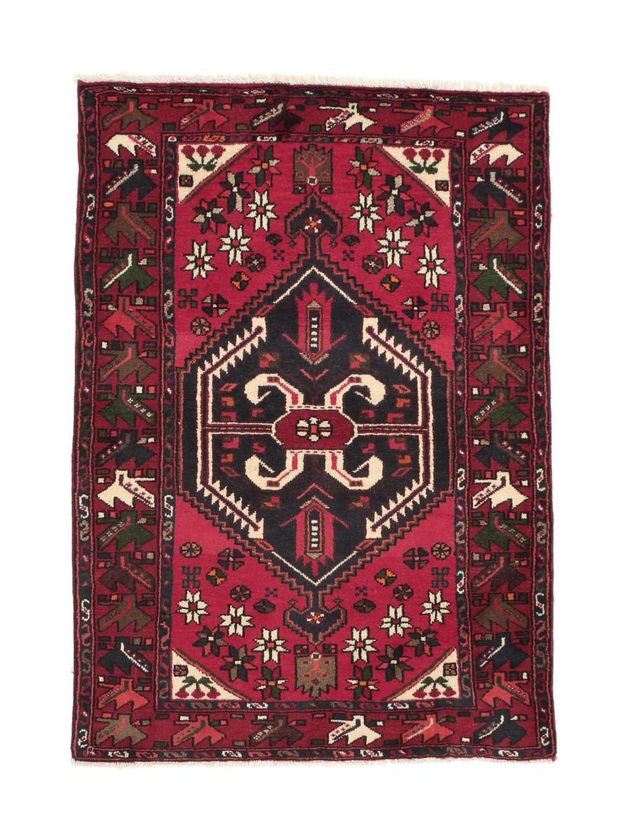 Persian Rug Hamadan 141x99 141x99, Persian Rug Knotted by hand