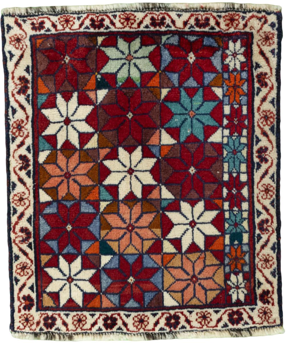 Persian Rug Shiraz 65x55 65x55, Persian Rug Knotted by hand