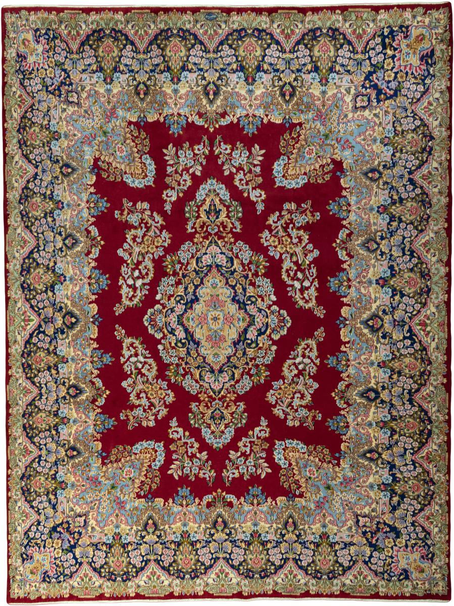 Perserteppich Kerman 419x316 419x316, Perserteppich Handgeknüpft