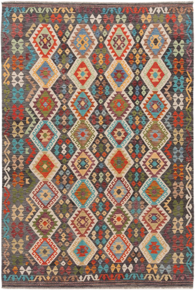 Tapete afegão Kilim Afegão 296x202 296x202, Tapete persa Tecido à mão