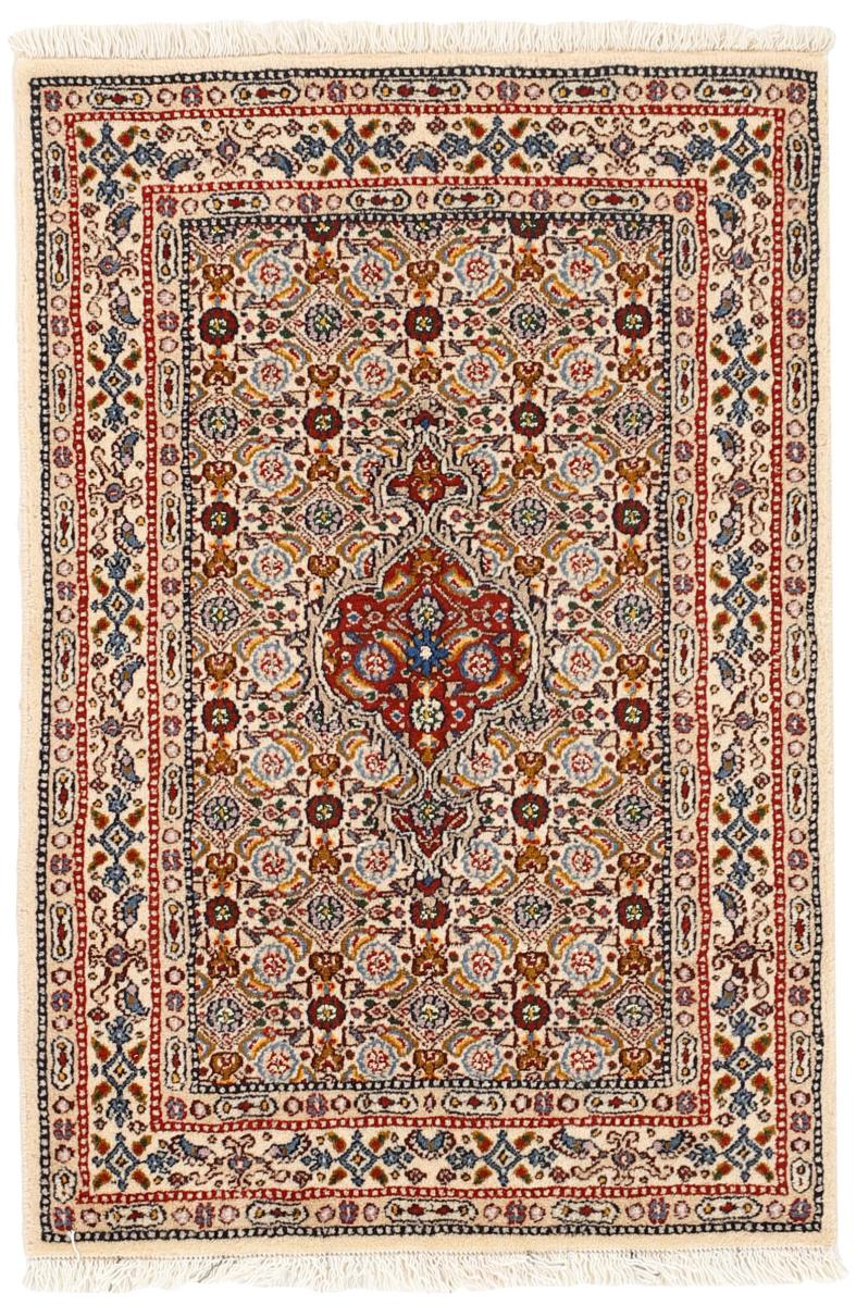 Tappeto persiano Moud Mahi 92x63 92x63, Tappeto persiano Annodato a mano