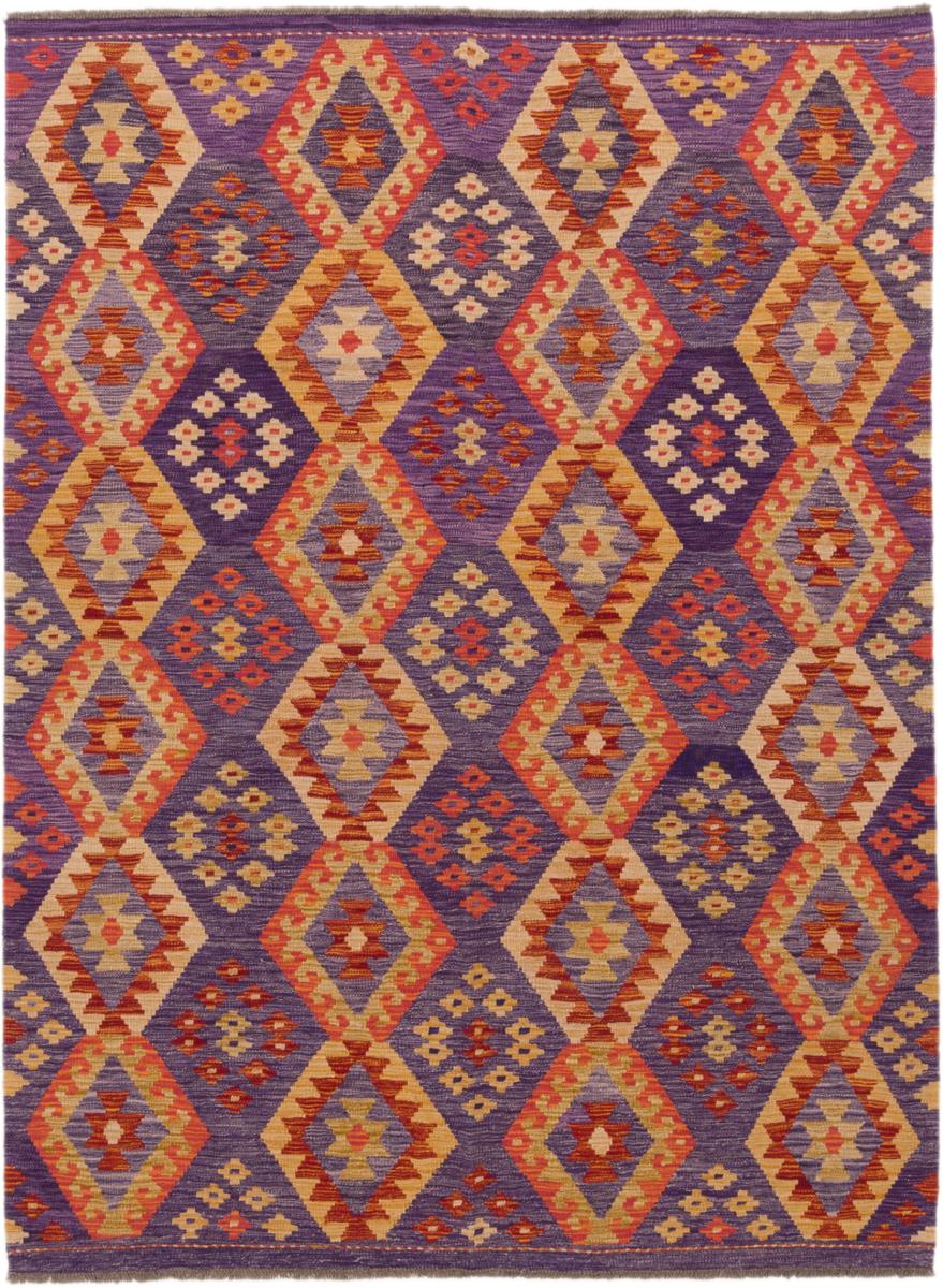 Tapete afegão Kilim Afegão 236x175 236x175, Tapete persa Tecido à mão