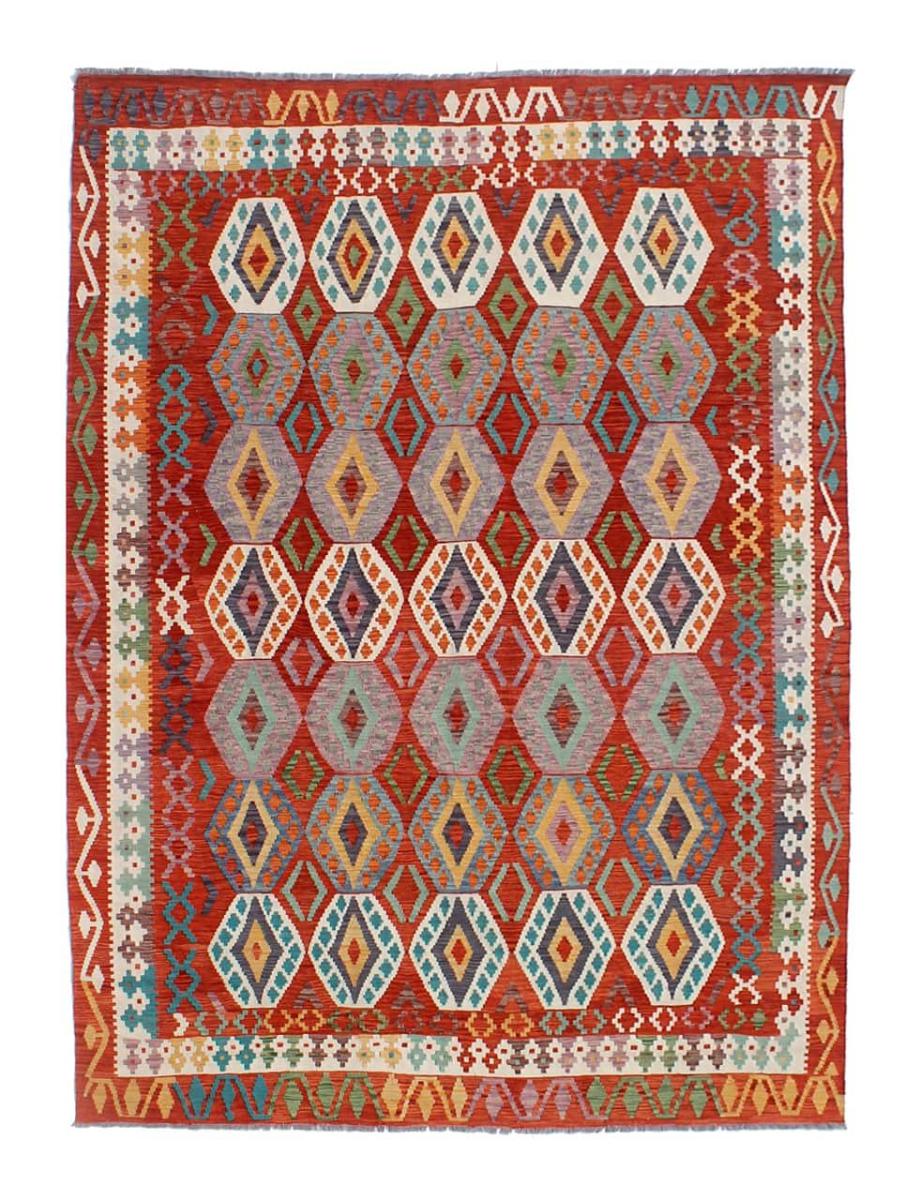 Tapete afegão Kilim Afegão 355x266 355x266, Tapete persa Tecido à mão