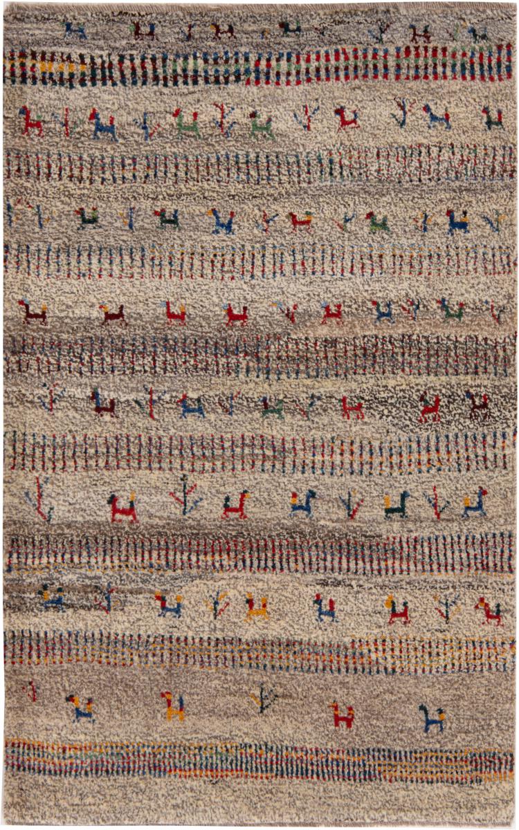 Perserteppich Perser Gabbeh Nomad 4'3"x2'8" 4'3"x2'8", Perserteppich Handgeknüpft
