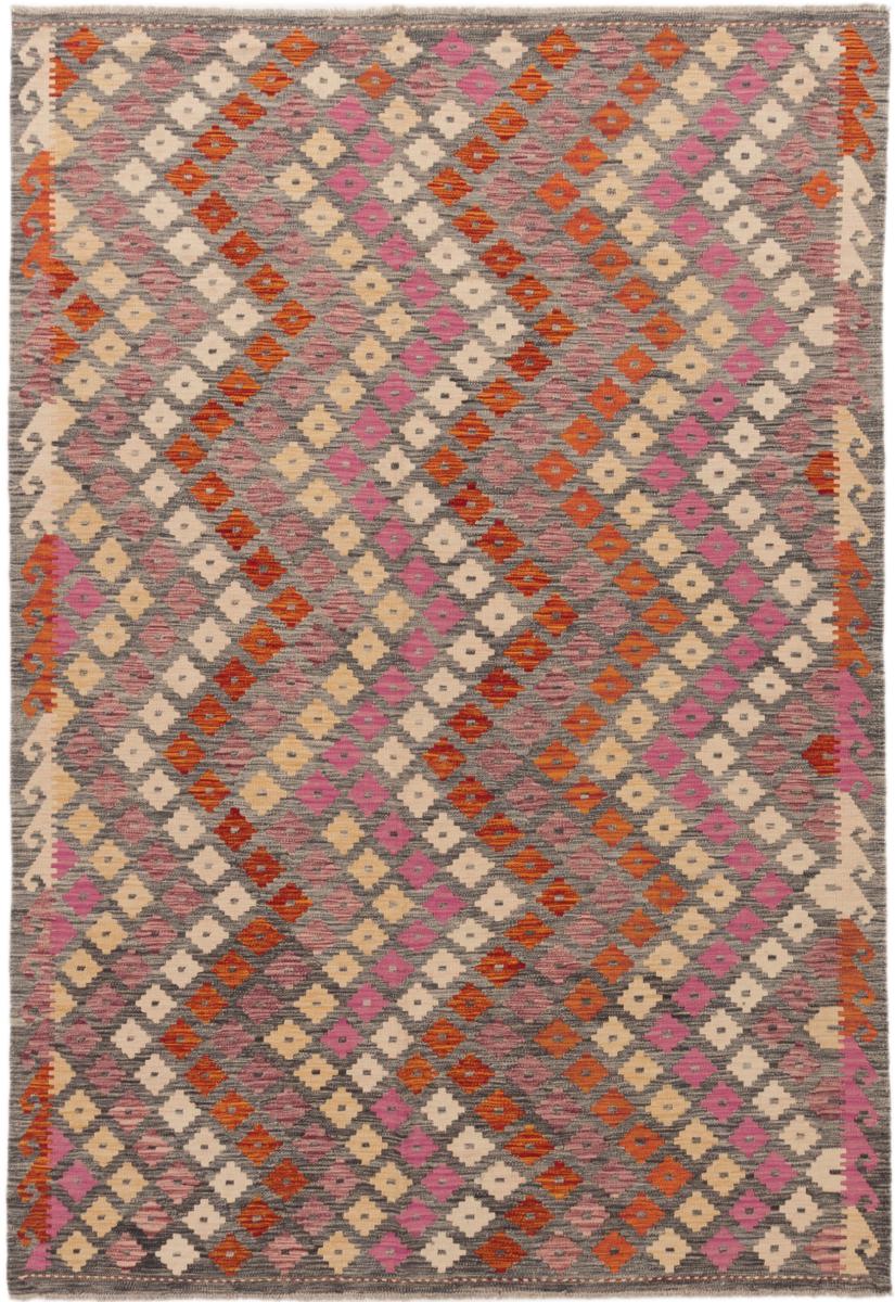 Tapete afegão Kilim Afegão 290x202 290x202, Tapete persa Tecido à mão