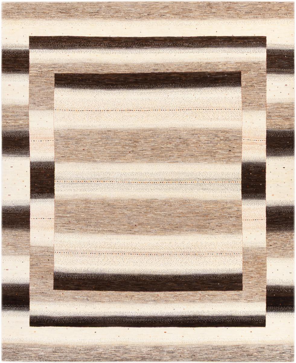 Alfombra persa Persia Gabbeh Loribaft Atash 355x291 355x291, Alfombra persa Anudado a mano